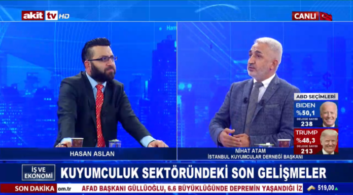 İKUD Genel Başkanı Nihat ATAM Akit TV İş ve Ekonomi Programına Konuk Oldu