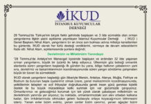 İKUD Genel Başkanın Mesajı