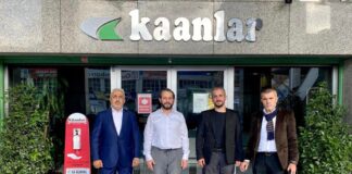 İKUD Genel Başkanı Nihat Atam Kaanlar Holding Yönetim Kurulu Başkanı Ahmet Kaan’ı Ziyaret Etti