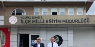 İkud Genel Başkanı Nihat Atam Küçükçekmece İlçe Milli Eğitim Müdürlüğünü Ziyarette Bulundu