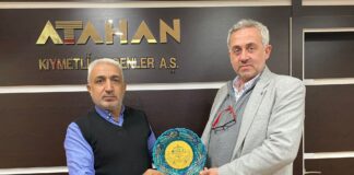 İkud Genel Başkanı Nihat Atam Deva Partisi Ümraniye İlçe Başkanı Hasan Keleş’i Konuk Etti