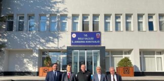 İkud Genel Başkanı Nihat Atam Bolu İl Jandarma Komutanlığı’na Ziyarette Bulundu.