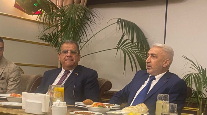 İKUD Genel Başkanı Nihat Atam KKTC Başbakanı Faiz Sucuoğlu’nu Konuk Etti